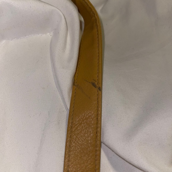 VINTAGE Tan Crossbody Purse - Picture 5 of 6